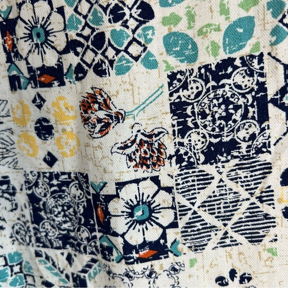 CLUB ROOM Mens Rumbie Mixed Medallion Silk Rayon Button Down Shirt Sz 2XL Casual - Picture 14 of 15